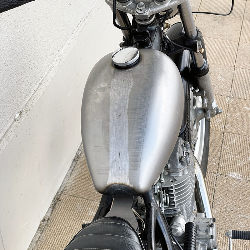 ピーナッツタンク ボルトオンキット スチール素地 ガスコック無し