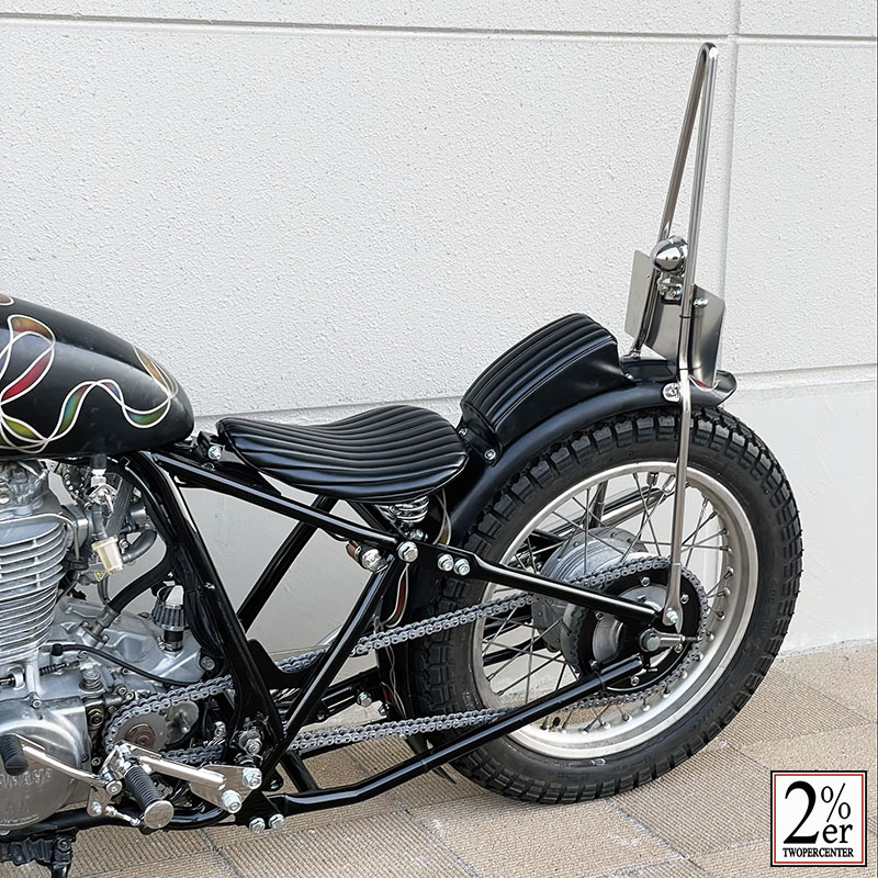 ナロータイプベイツレプリカ ソロシート/ピリオンパッドセット