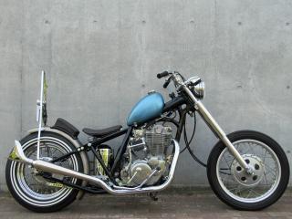 SR400/500 バイシクルキックペダル ブラック / 2％er オフィシャルWebstore