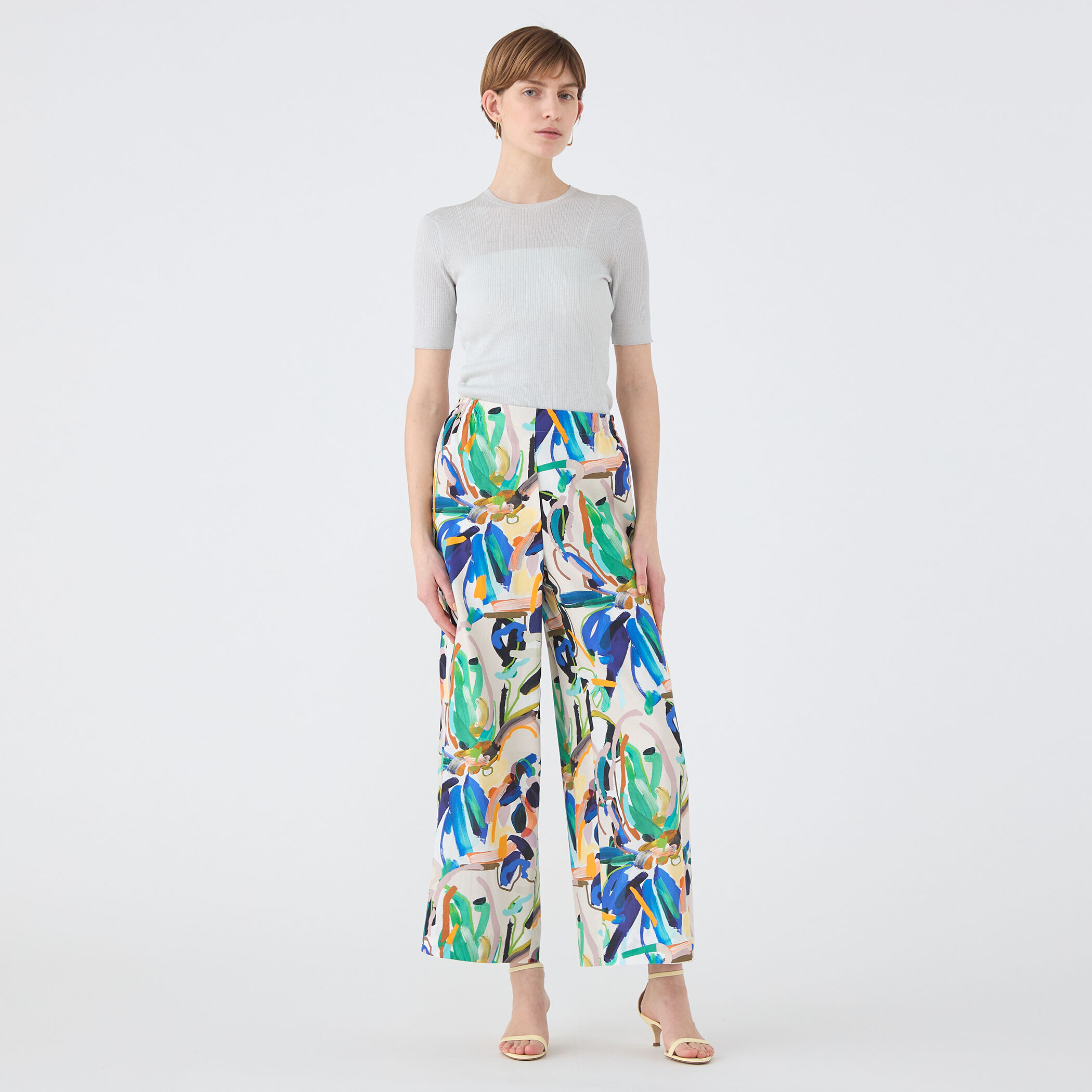 クルールフラワープリント ワイドパンツ｜トゥモローランド 公式通販