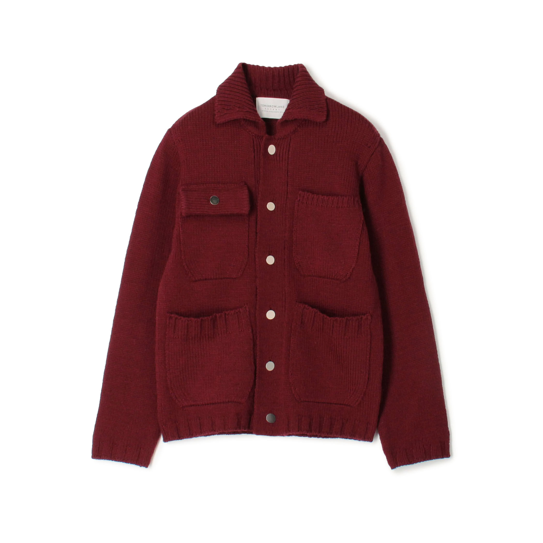 TOMORROWLAND tricot ハイランドウール ニットブルゾン