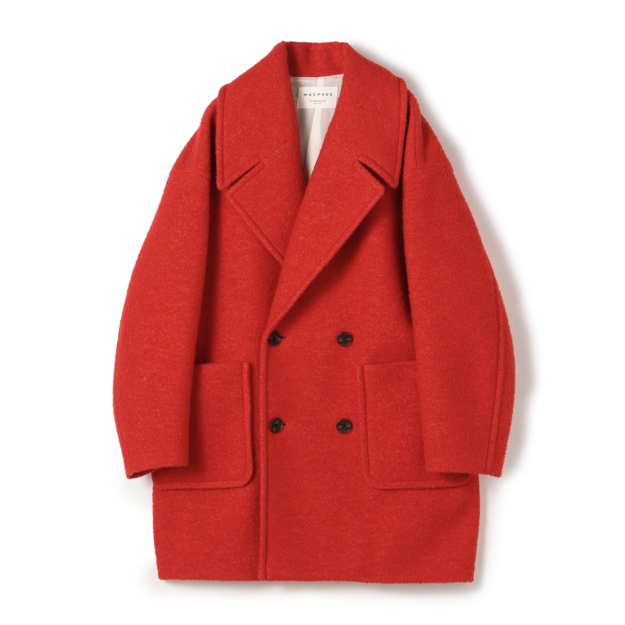 □ブークレーボンディング ダブルブレストコート｜トゥモローランド