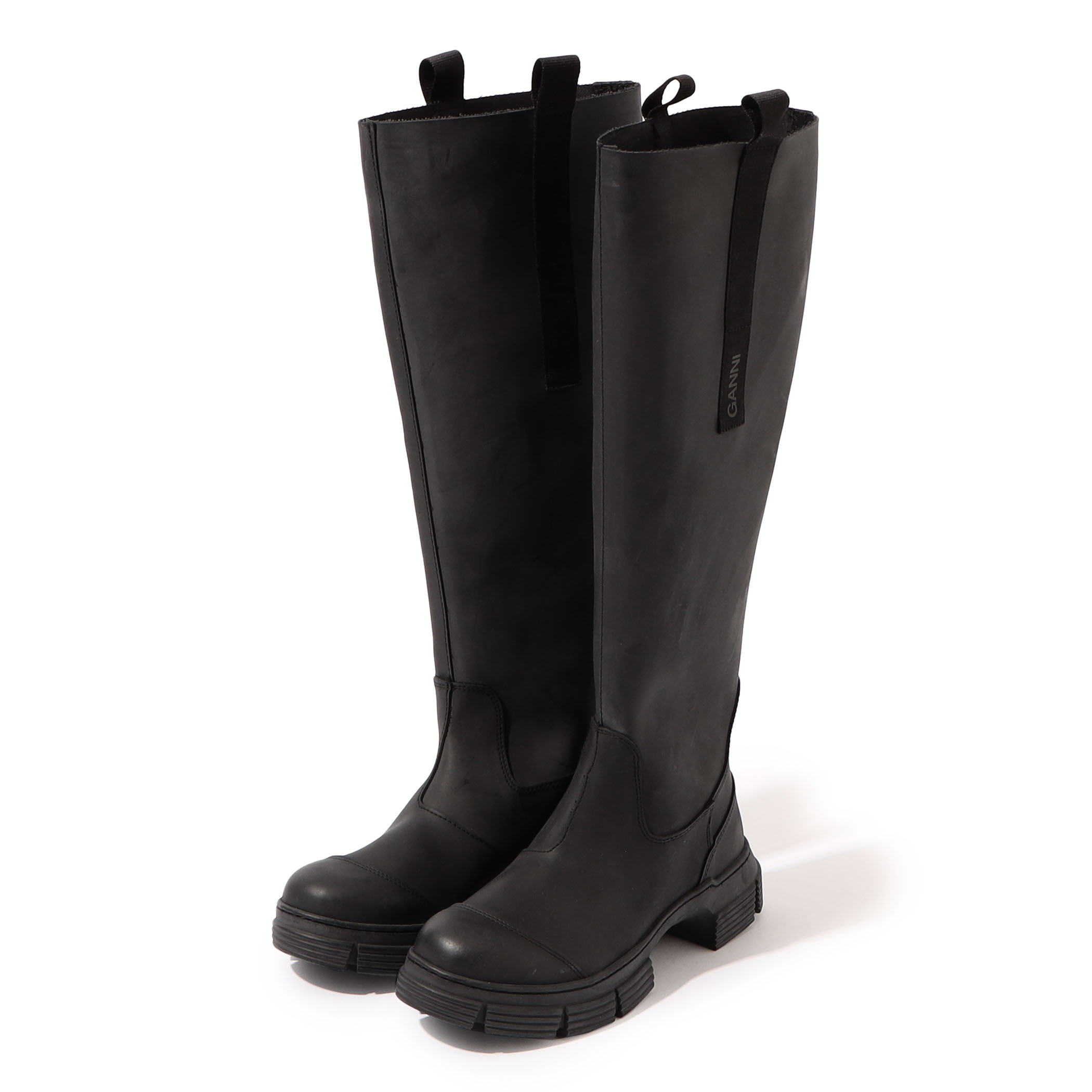 GANNI リサイクルラバー ロングブーツ｜トゥモローランド 公式通販