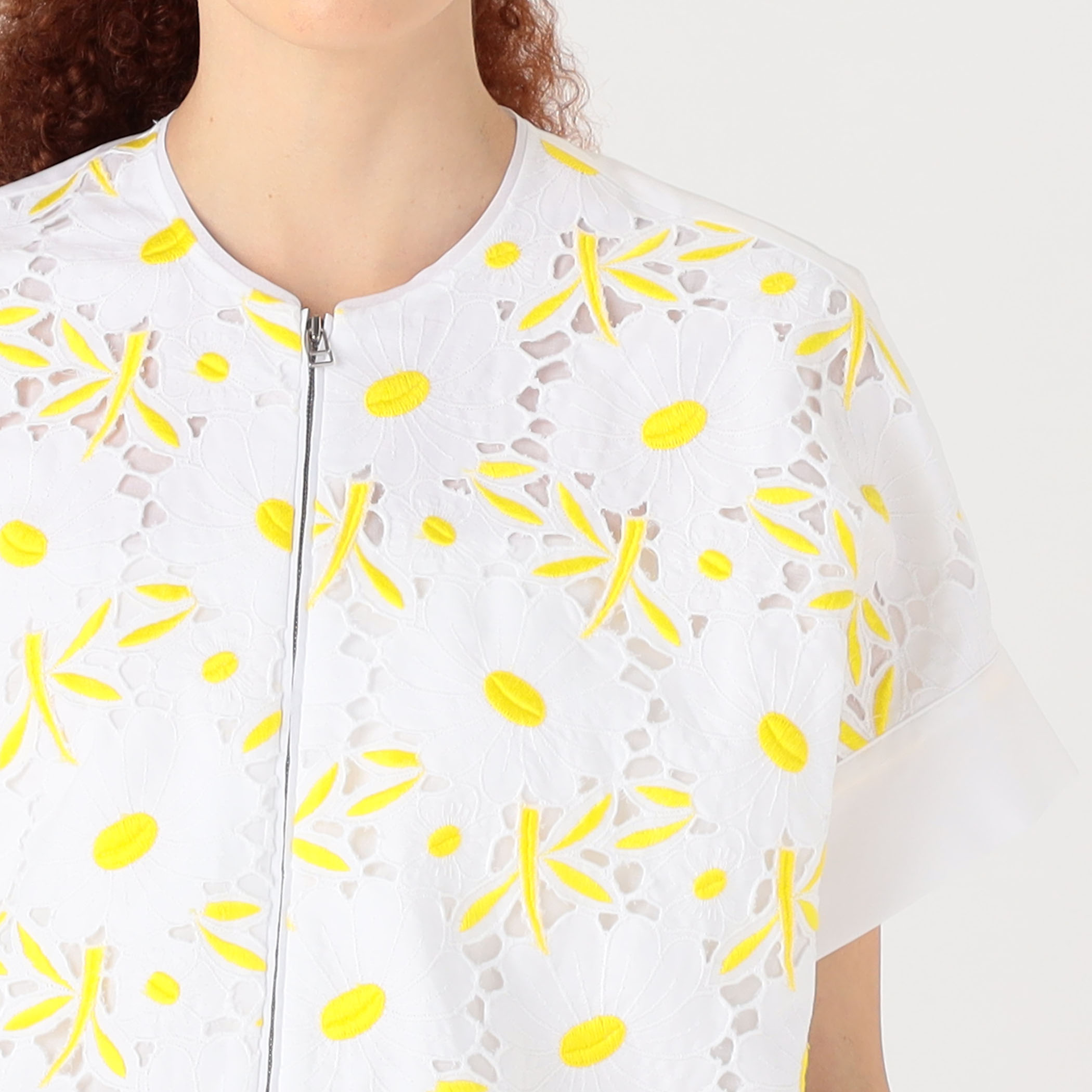 新品タグ付き/トゥモローランド/デイジーポップジップアップブラウス