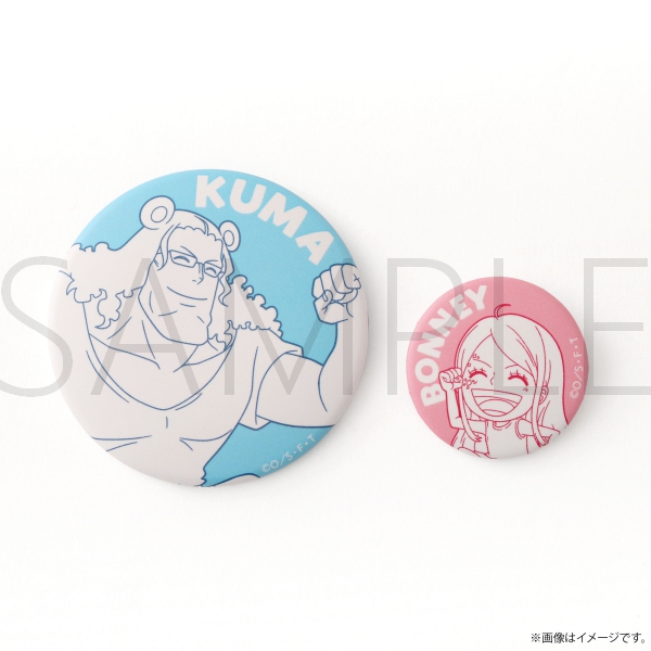 ワンピース】KUMA＆BONNEY おやこバッジセット: 雑貨｜東映