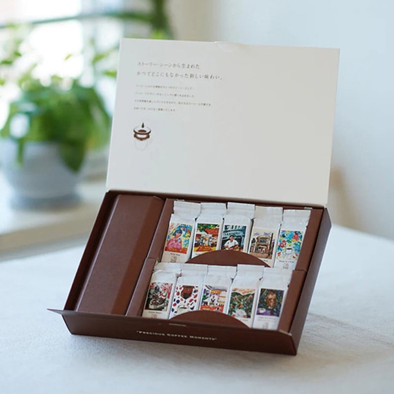 ギフトボックス入り】上島珈琲店 フレッシュキューブ（1杯分/粉）10種