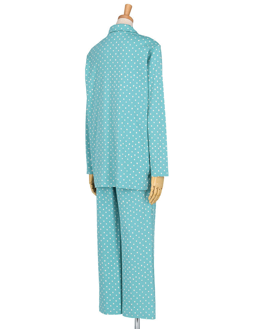 アツコマタノ 【綿100％】スムース素材で肌ざわりなめらか＆水玉と