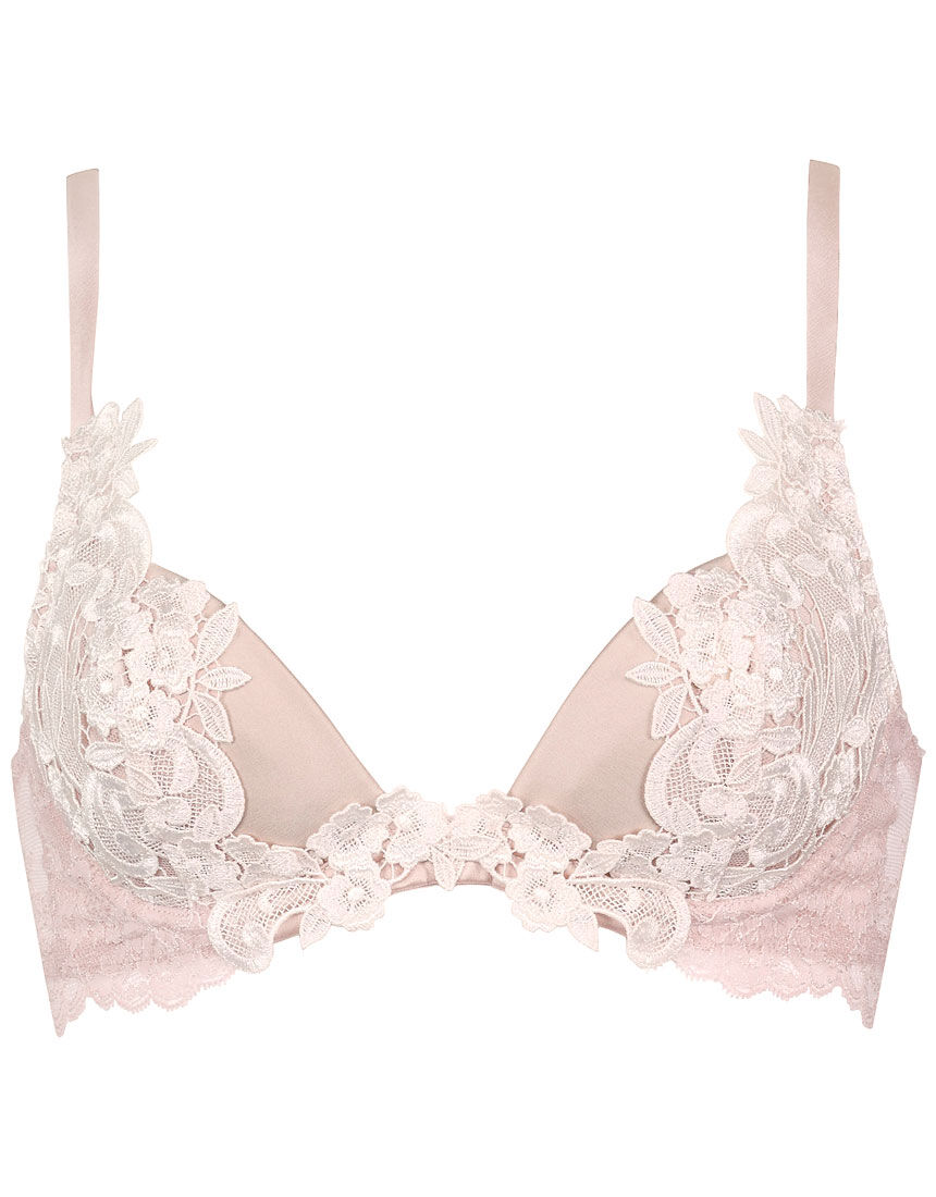 Yue シルク （カップ肌側・パッド受 シルク100％） 3／4