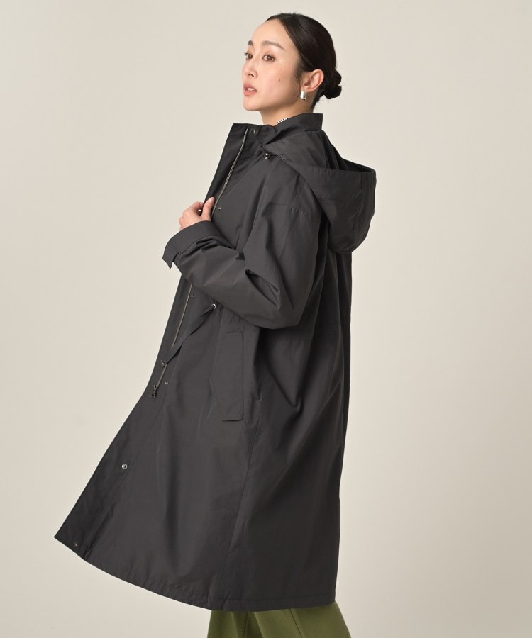 2WAY/洗える/はっ水】グログランモッズコート（モッズコート