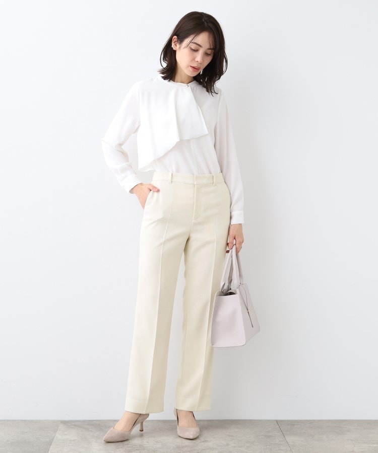 洗える／スーツ】ストレートラインパンツ（パンツ(単品)） | INDIVI