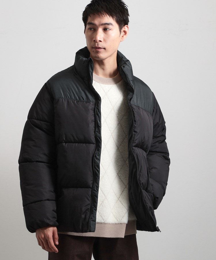 撥水/洗濯機可】寒い季節でも快適 中綿スタンドブルゾン（ブルゾン