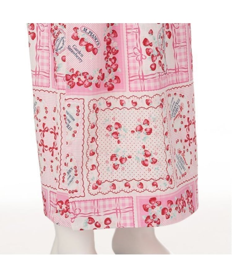 いちごハンカチ柄 浴衣（その他） | mezzo piano（メゾピアノ