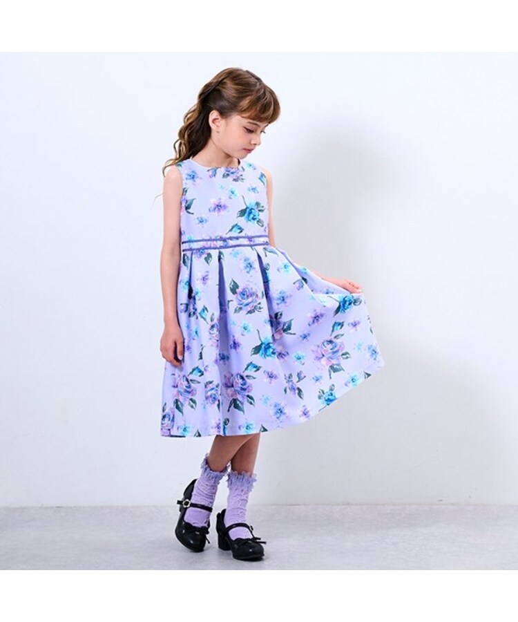 Rose Sketch柄布帛ワンピース（ミドルワンピース） | ANNA SUI mini