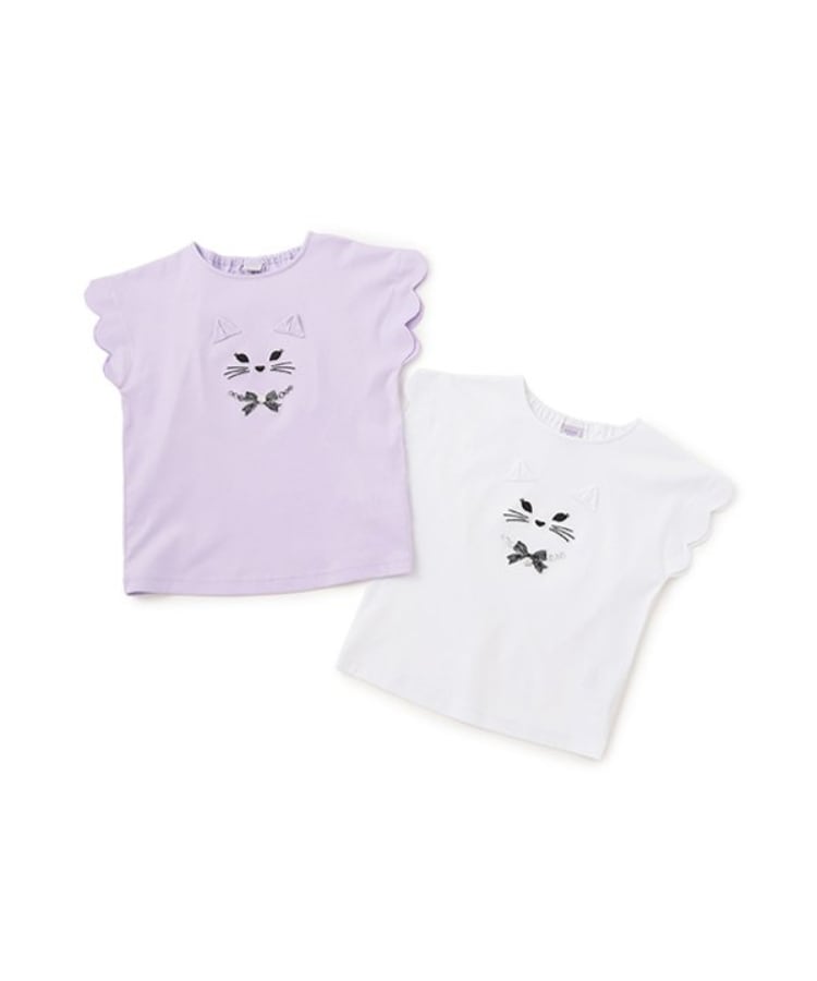 ネコフェイスTシャツ（Tシャツ） | ANNA SUI mini（アナ スイ・ミニ