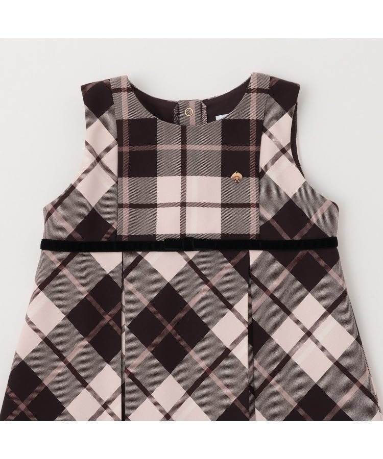 オータムチェックジャンパースカート＆カットソーセット（その他