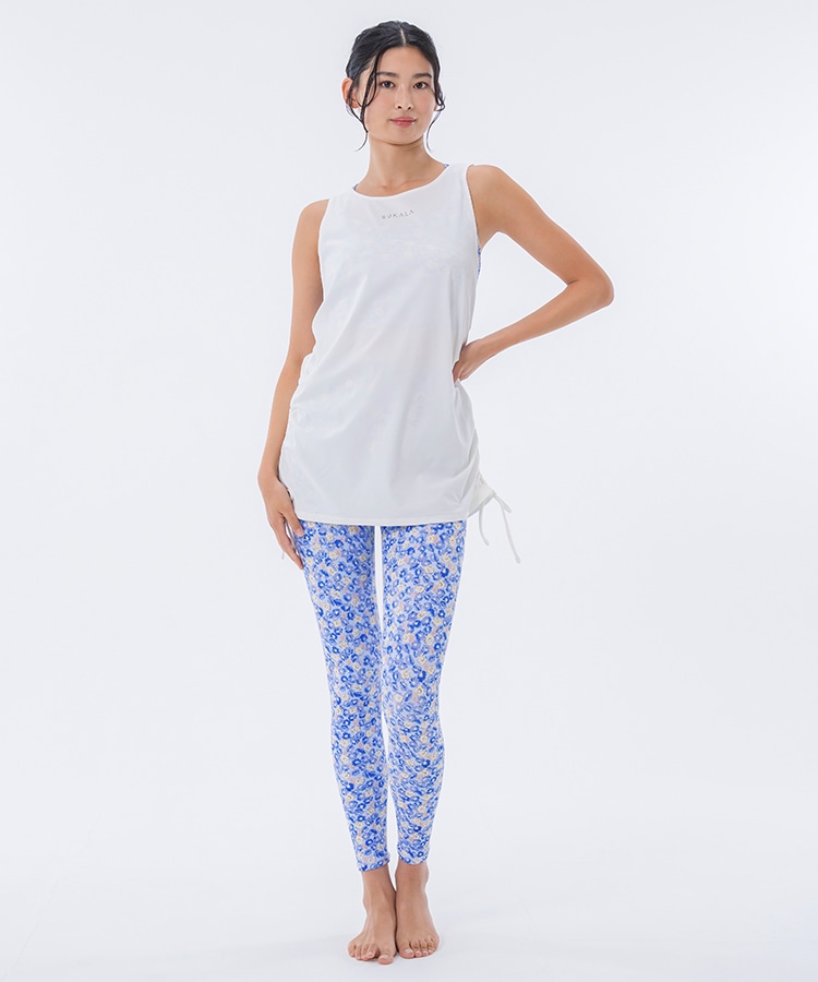 SUKALA】フラワーガーデンプリントセパレートタンクトップ(S・M・L