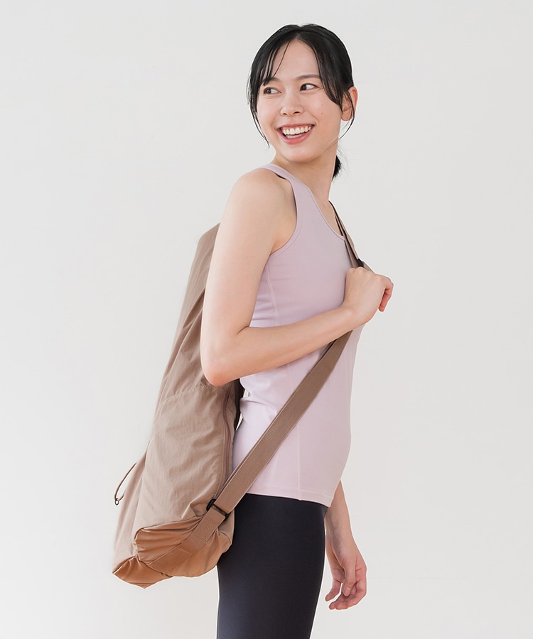 SUKALA】Yogi Mat Bag(キャメル・ラベンダー・チャコールグレー): ヨガ