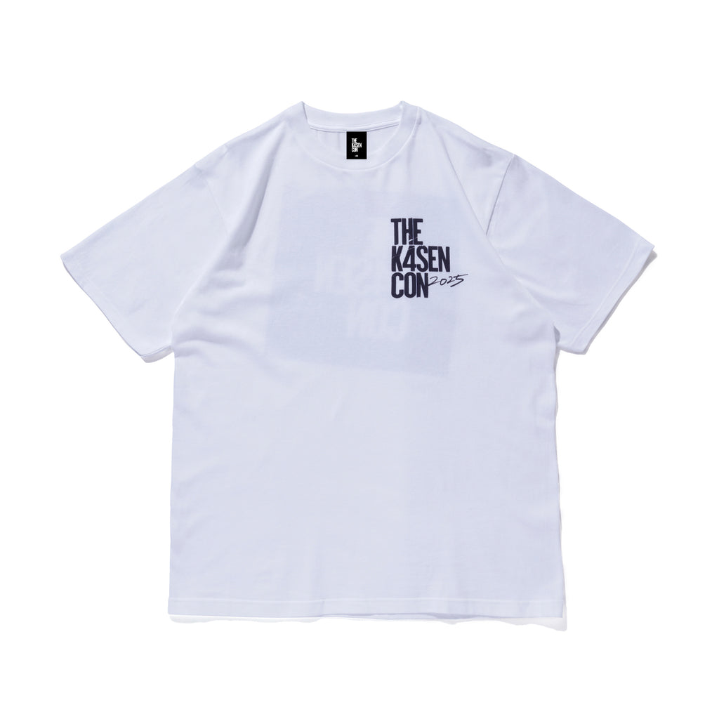The k4sen con 2025 LOGO TEE / WHITE – ZETA DIVISION STORE