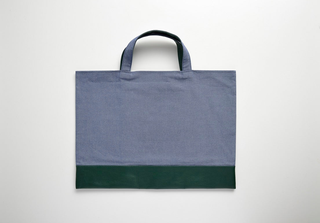 完売】familiar × ホテル椿山荘東京 オリジナルデザイン デニムバッグ