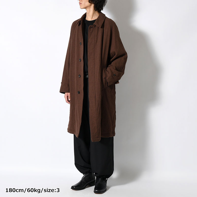 Classic Wool Balmacaan Coat -2.COLOR- | IN ONLINE STORE