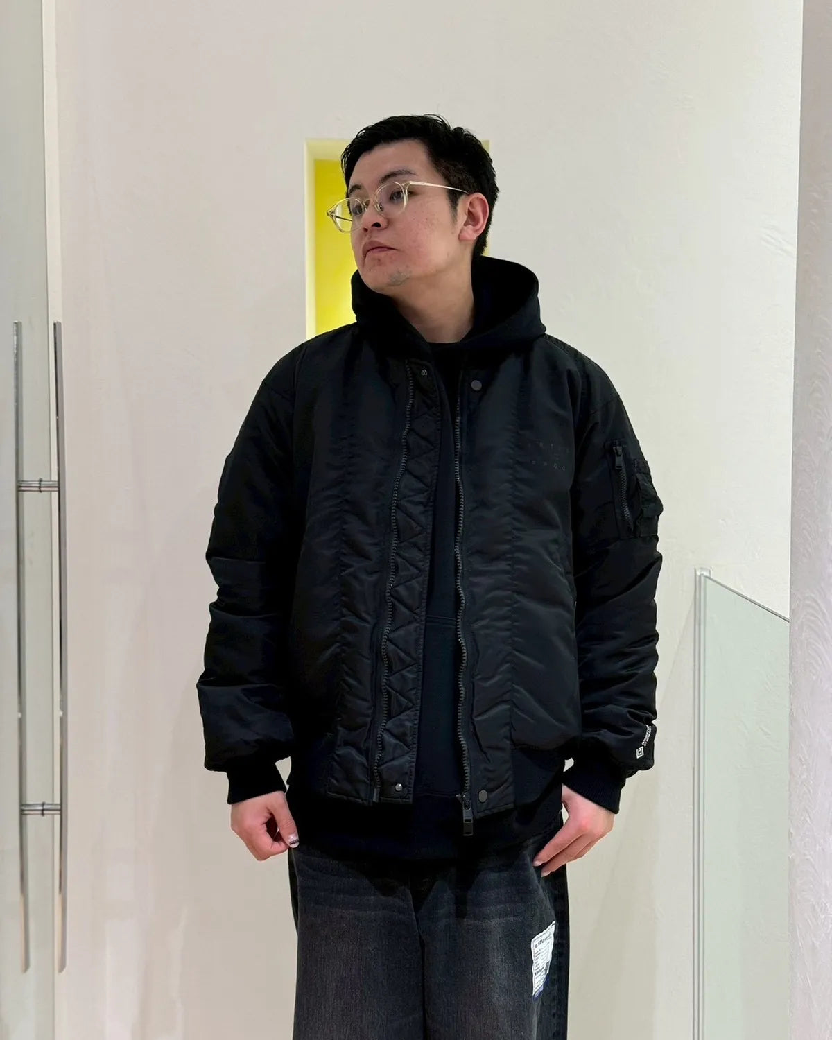 ARTIST PROOF®︎ / × FRGMT × nonnative TROOPER PUFF BLOUSON NYLON TWILL