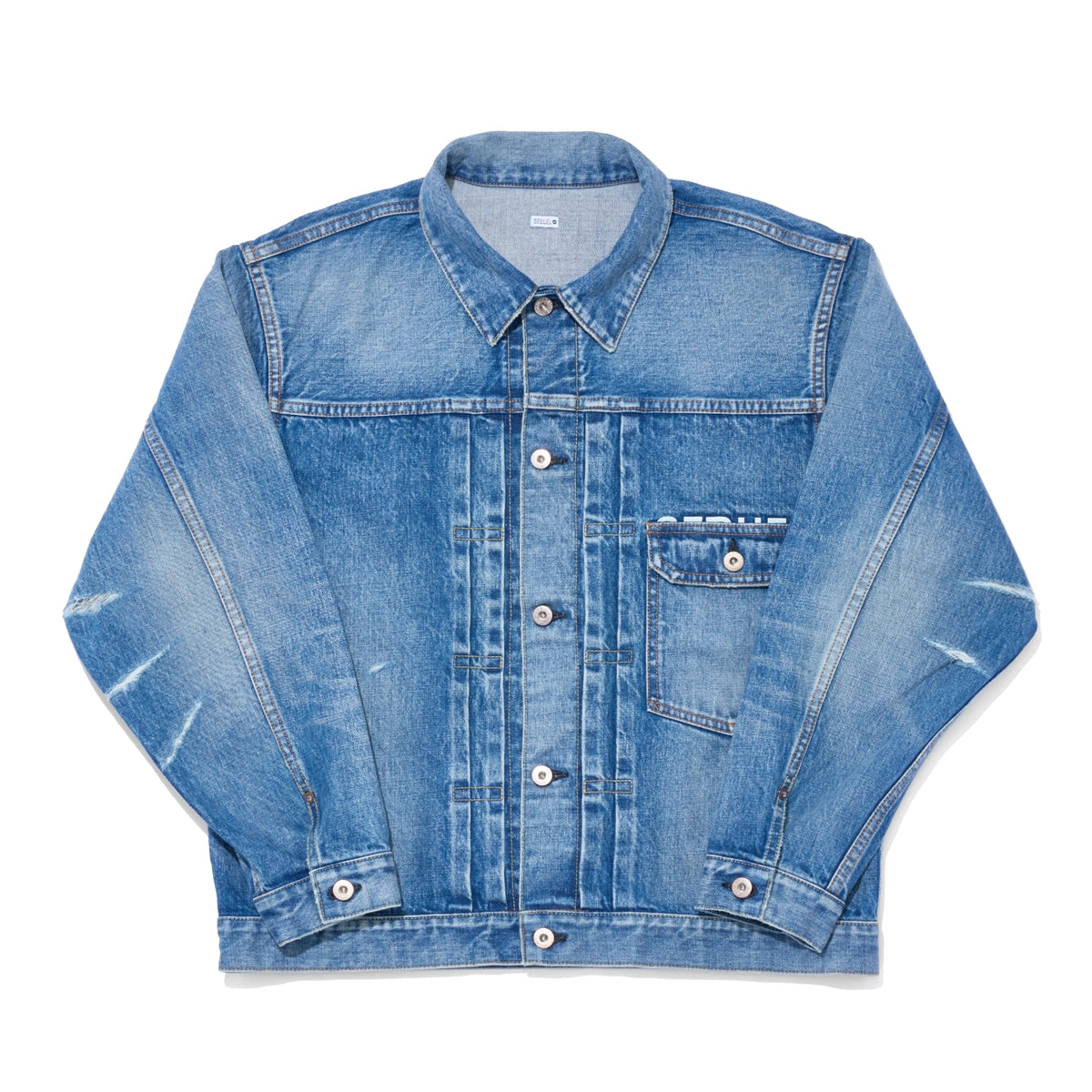 SEQUEL(シークエル) / × FRAGMENT DAMAGE DENIM JACKET | 公式通販