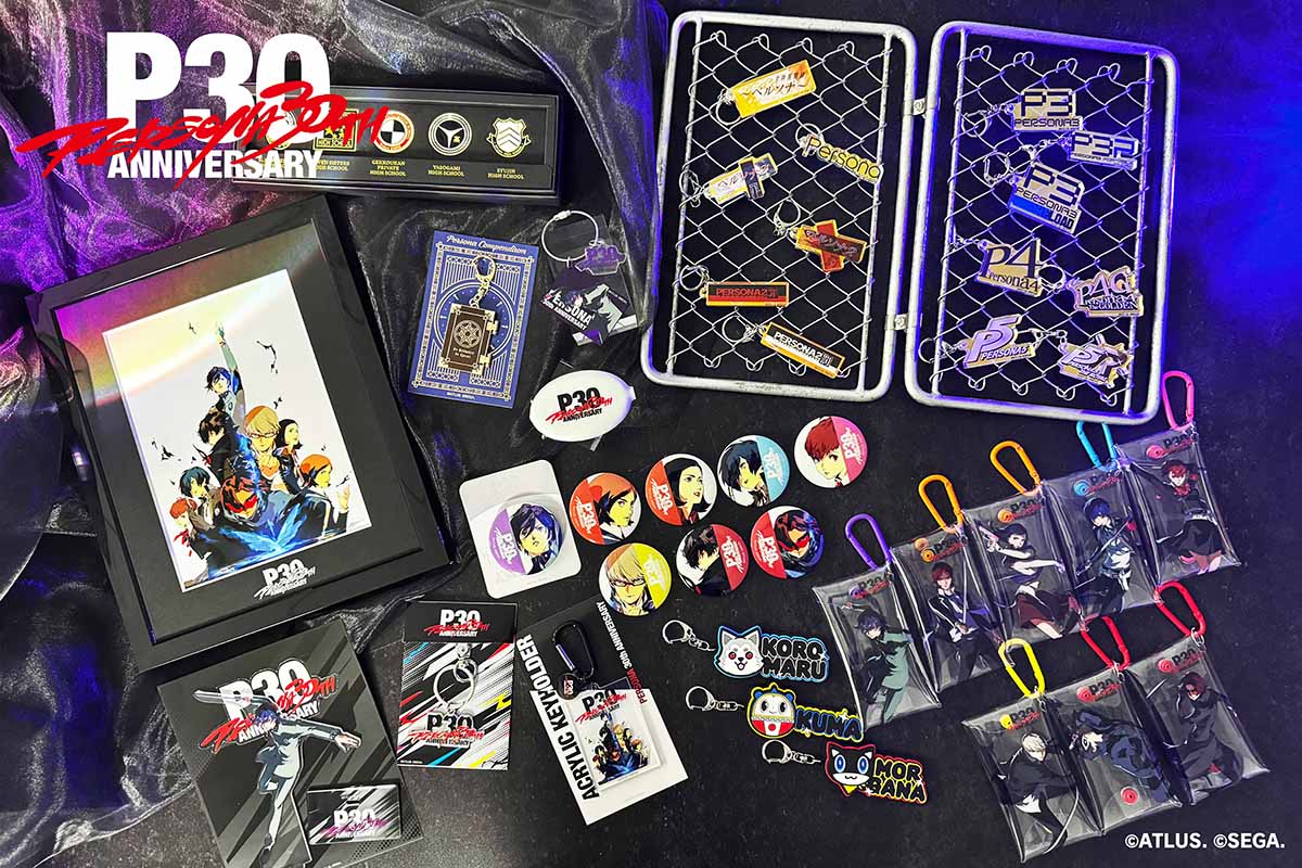 P30th KV クリアファイル＆ポストカードセット＆缶バッジセット