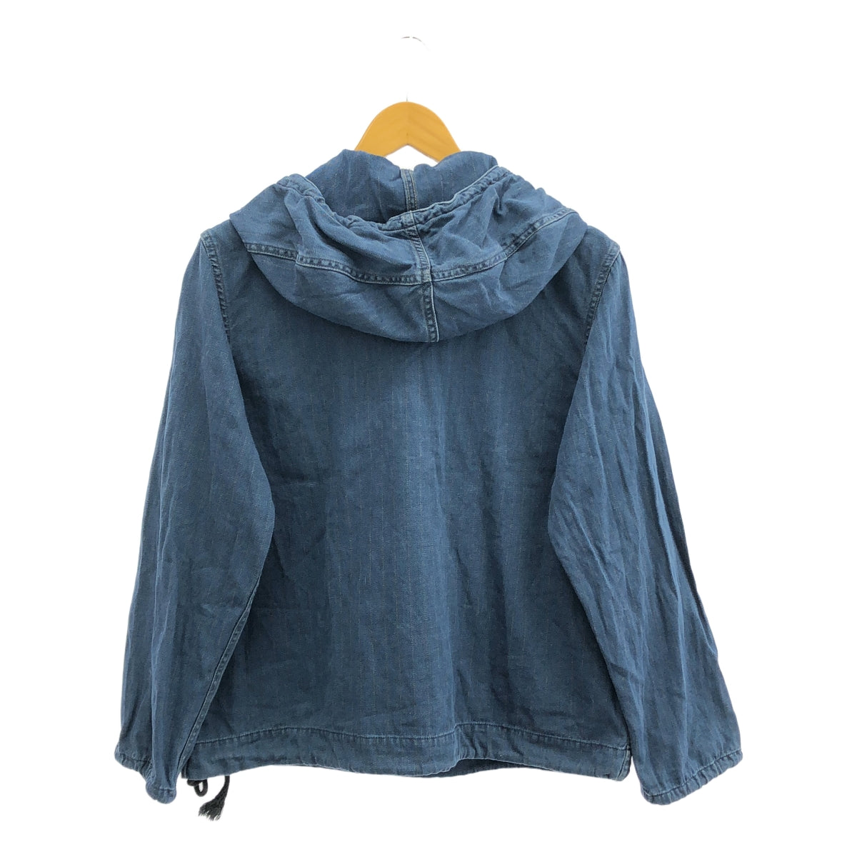 45r / フォーティファイブアール | 藍納戸麦サテンの908 フーディ