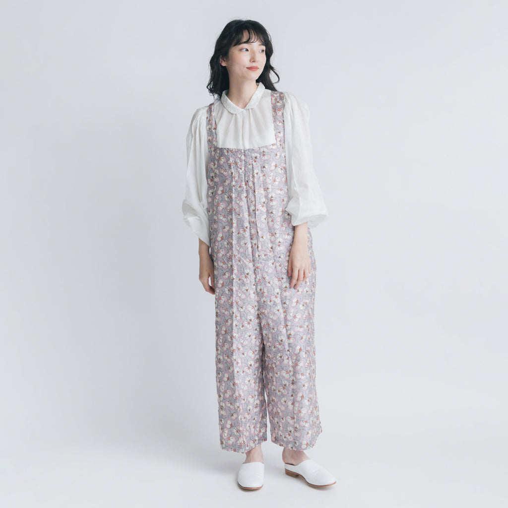 BUNON エンブロイダリー オーバーオール ｜くらすこと公式オンラインストア