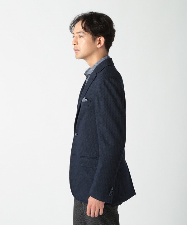 3D千鳥格子ジャージジャケット｜メンズファッション通販 MEN'S BIGI