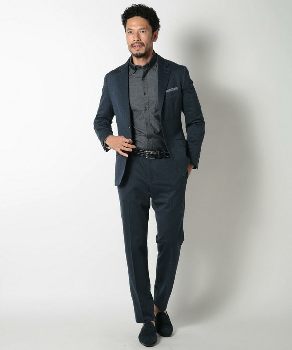 ACTIVE TAILOR】ヘリンボーンテーラードジャケット｜メンズ