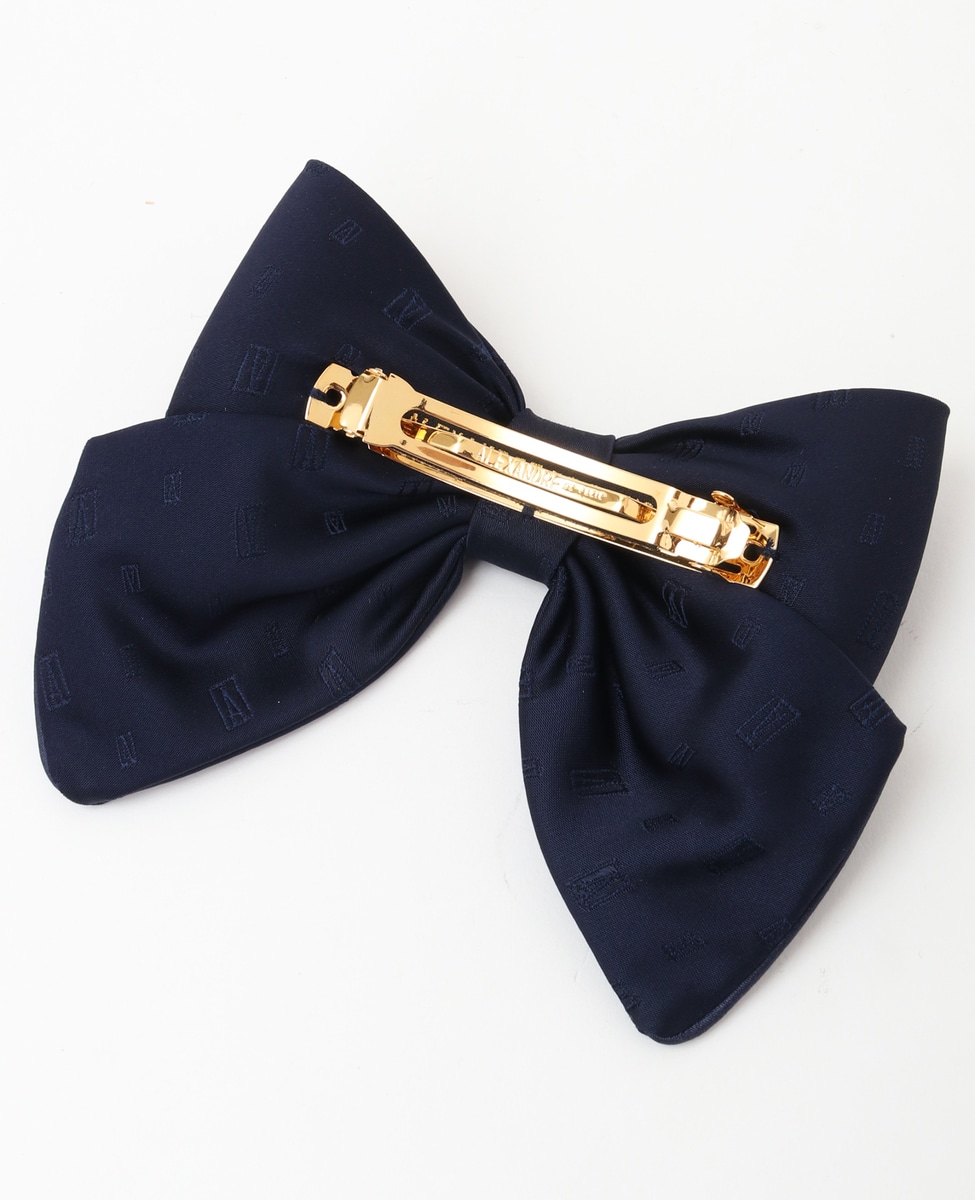 ALEXANDRE DE PARIS/ アレクサンドル ドゥ パリ 】リボンバレッタ