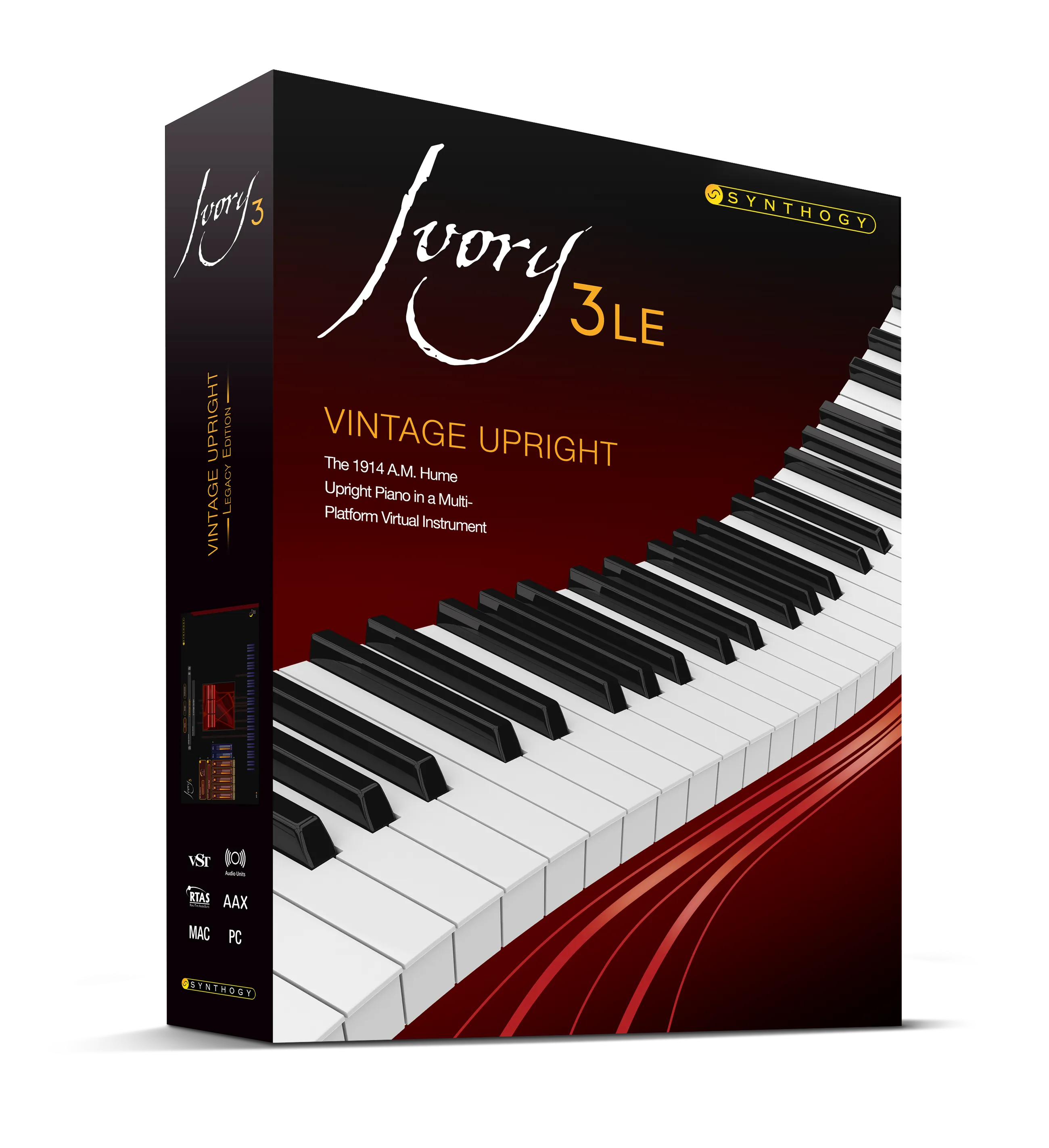 Ivory 3 LE Uprights｜Yamaha U5とHume Uprightを収録したアップライト