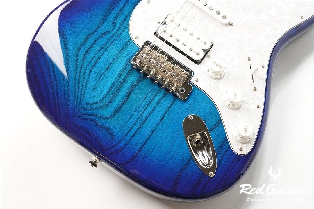 FUJIGEN Neo Classic NST11MAH - See-Thru Blue Burst | Red Guitars