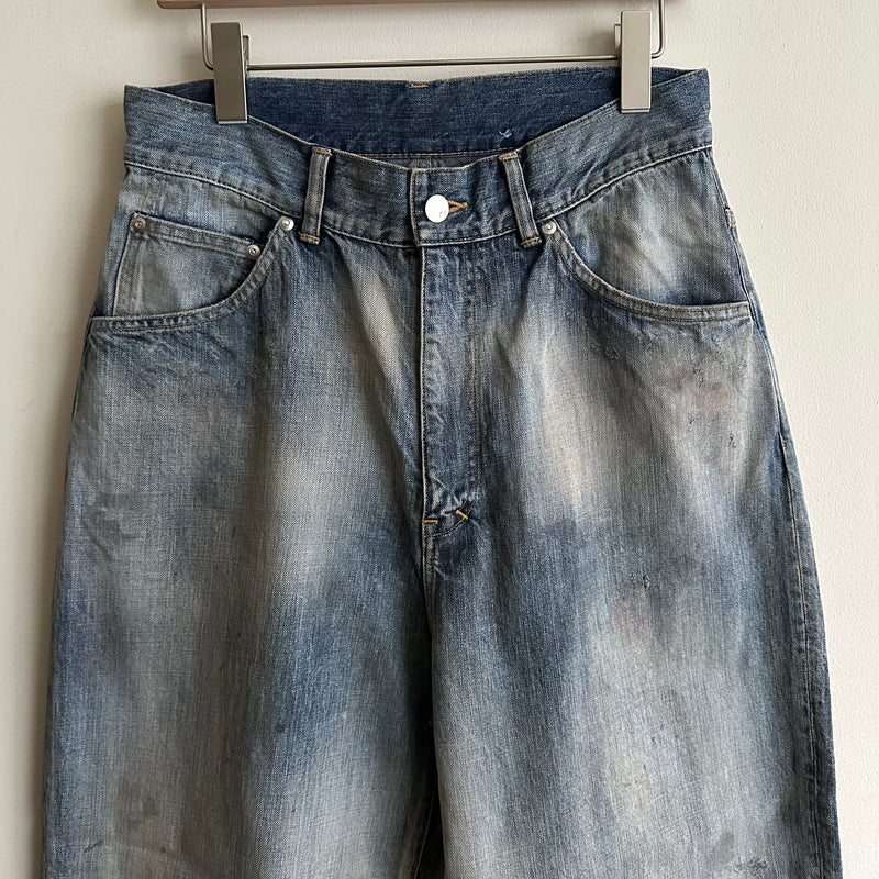 ANCELLM #01 MID TAPERED 5P DENIM PANTS INDIGO – RASSEMBLE