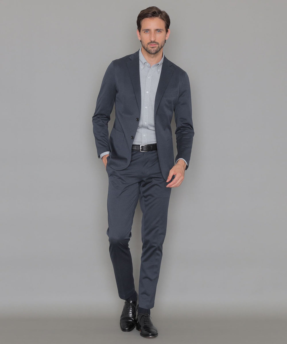 FLEX JERSEY】ムリネ強撚タイプライターセットアップジャケット