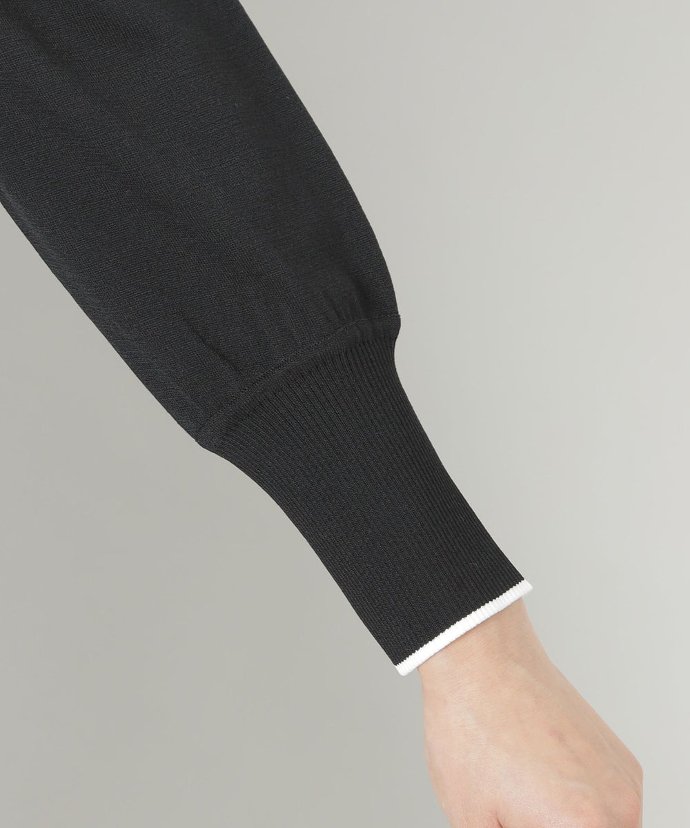 レーヨンナイロンコンビ ニットワンピース(ワンピース)｜TO BE CHIC