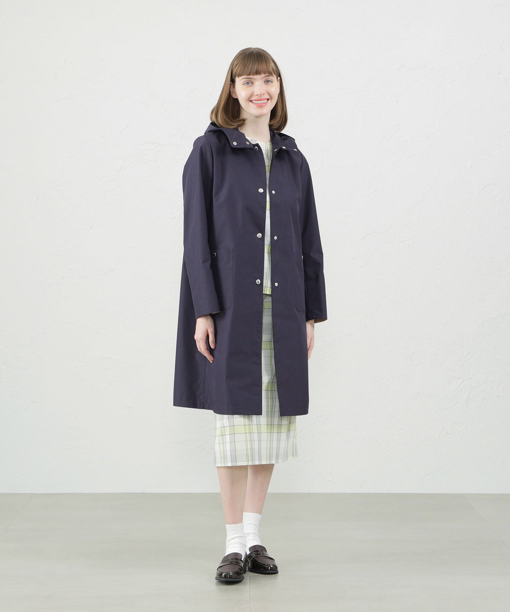WEB&一部店舗限定】コットンレインクロスフーデッドコート(コート
