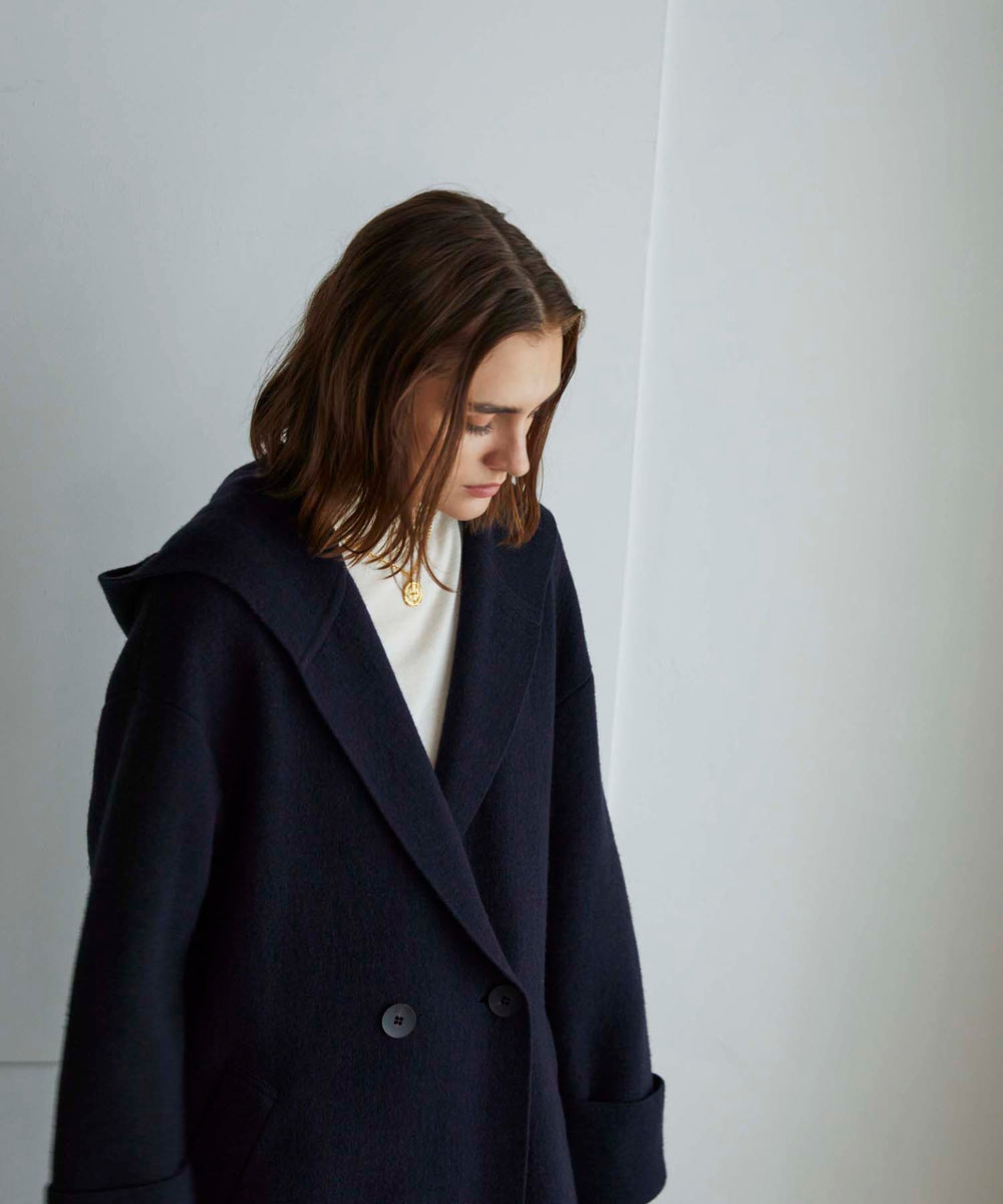 フーデッドコクーン ニットコート(コート)｜EPOCA(エポカ)の