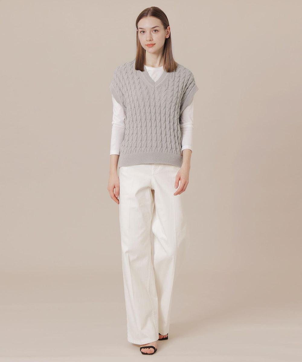 ケーブルニットベスト(トップス)｜MACKINTOSH LONDON(マッキントッシュ