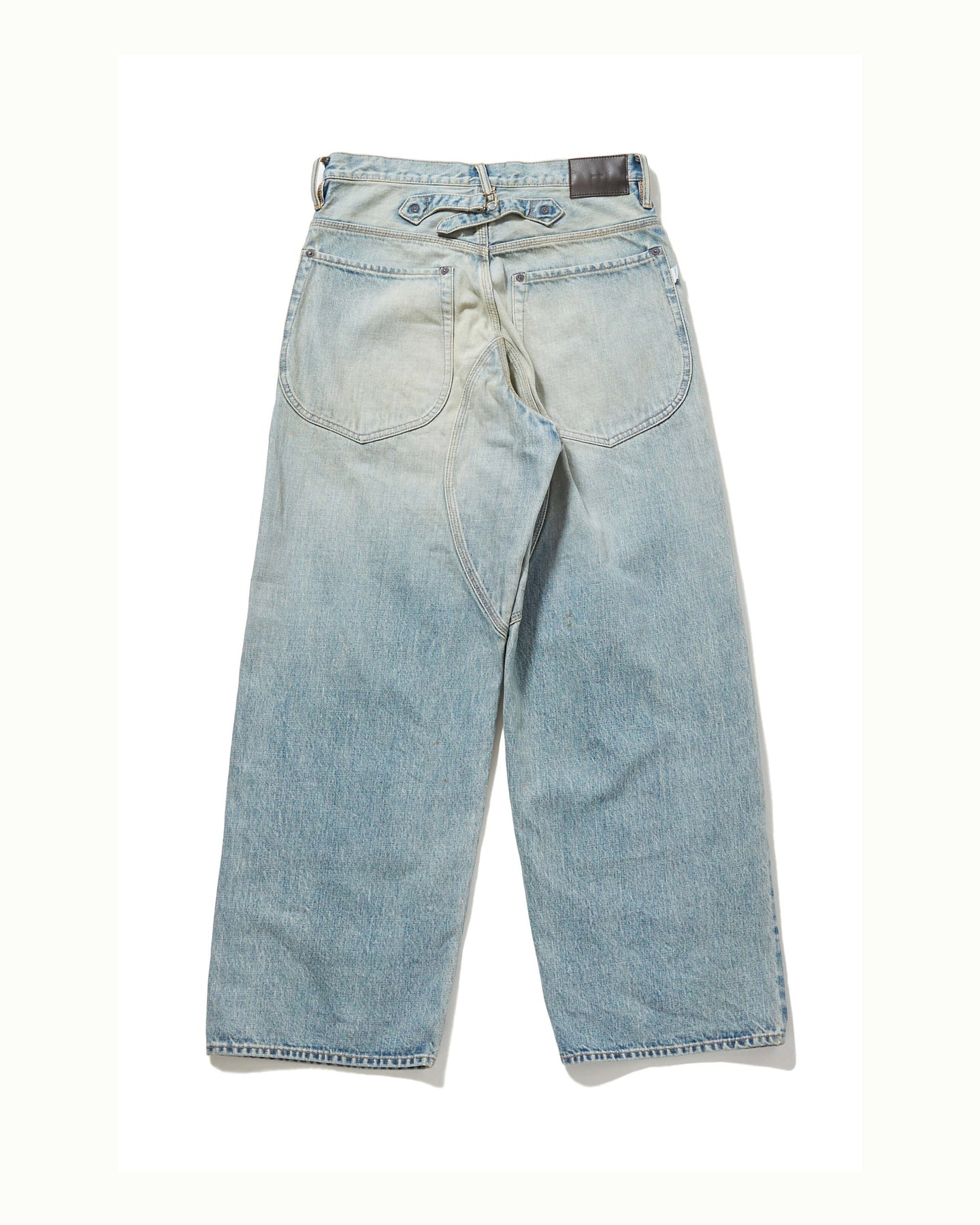 FADED DOUBLE KNEE DENIM PANTS – SUGARHILL TOKYO