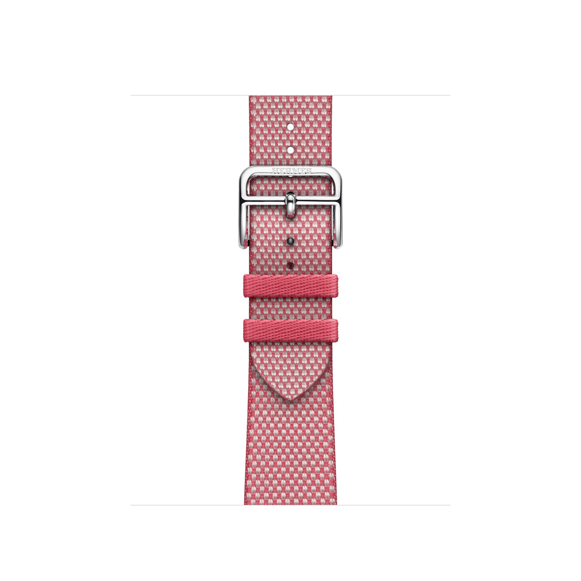 Apple Watch Hermès - 41mmケース用トワルH（フランボワーズ/エクリュ