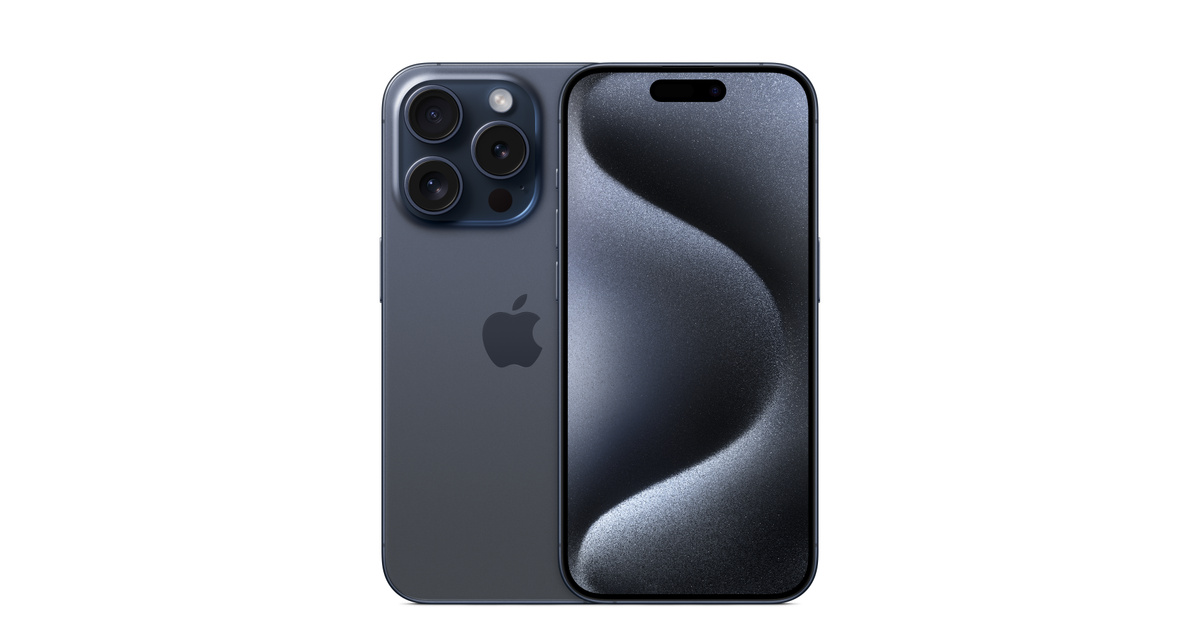 iPhone 15 Pro 256GB - ブルーチタニウム（SIMフリー）[整備済製品