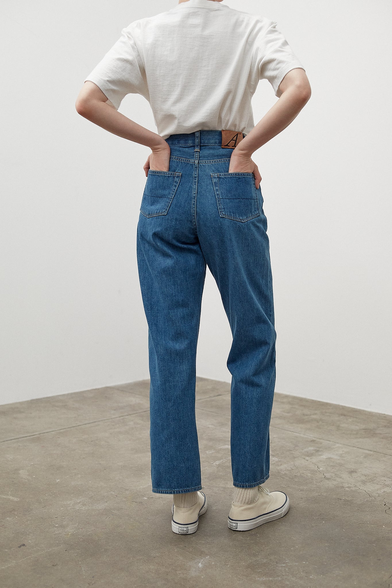 618 MARILYN 1 / INDIGO USED WASH – ANATOMICA OFFICIAL ONLINE STORE