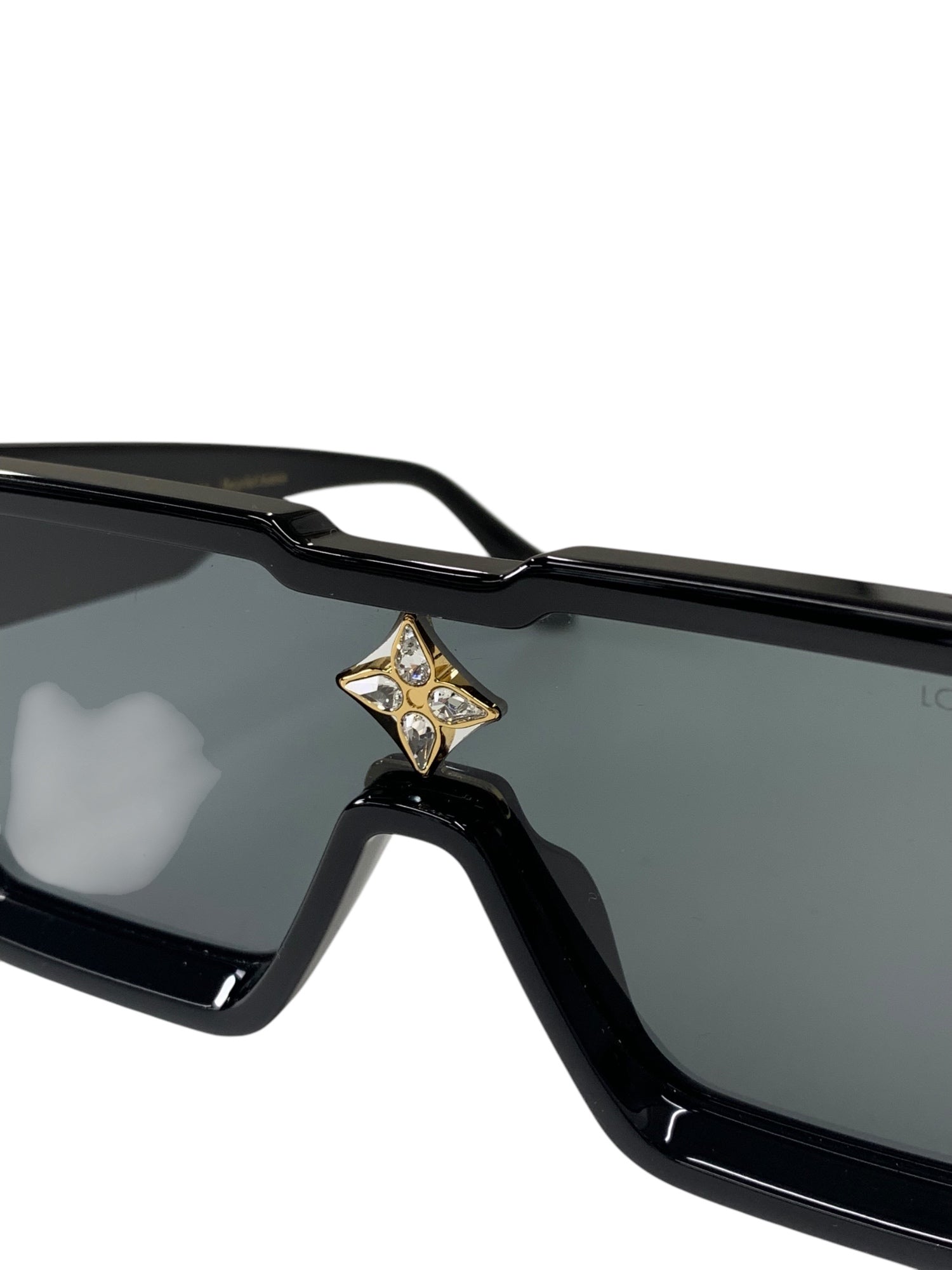 ルイヴィトン Z1578E サングラス ブラック サイクロン スワロフスキー