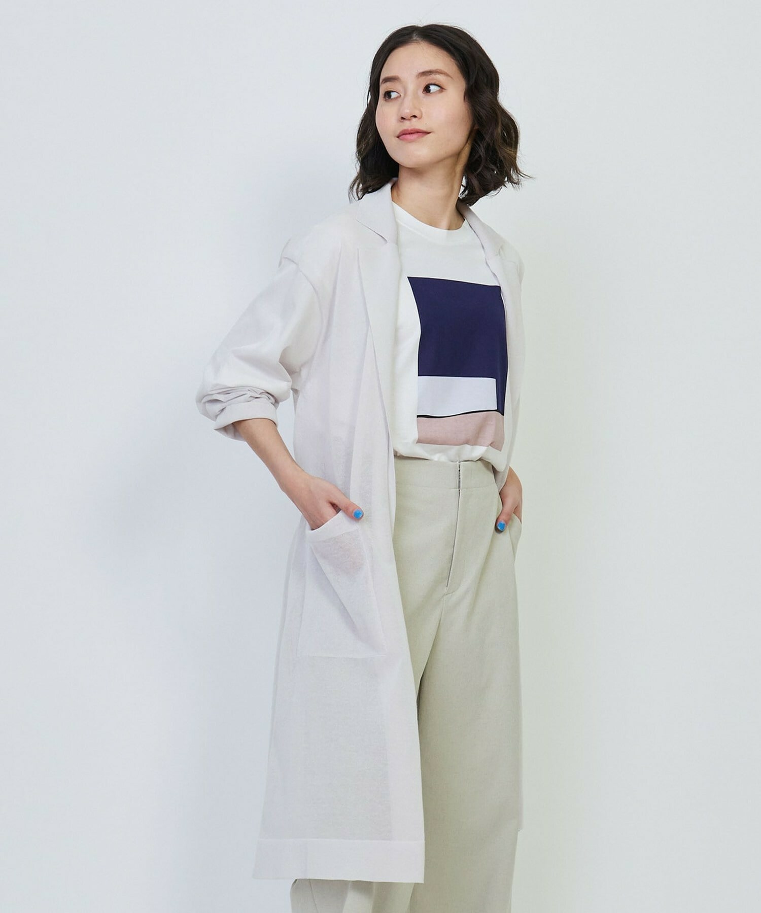 シアーロングカーディガン｜BIGI online store - ビギ オンラインストア