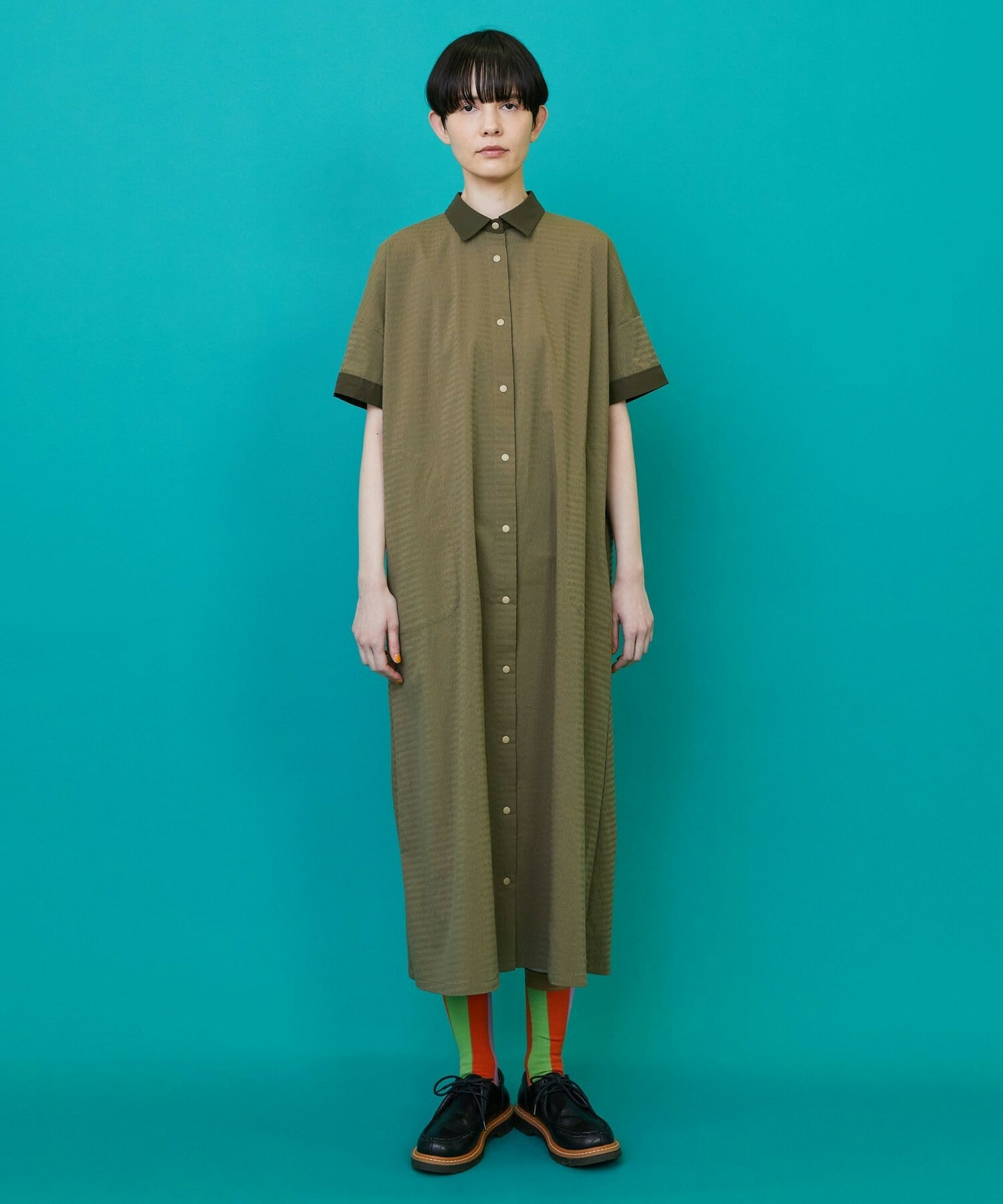 ボーダーサッカー ワンピース｜BIGI online store - ビギ オンラインストア