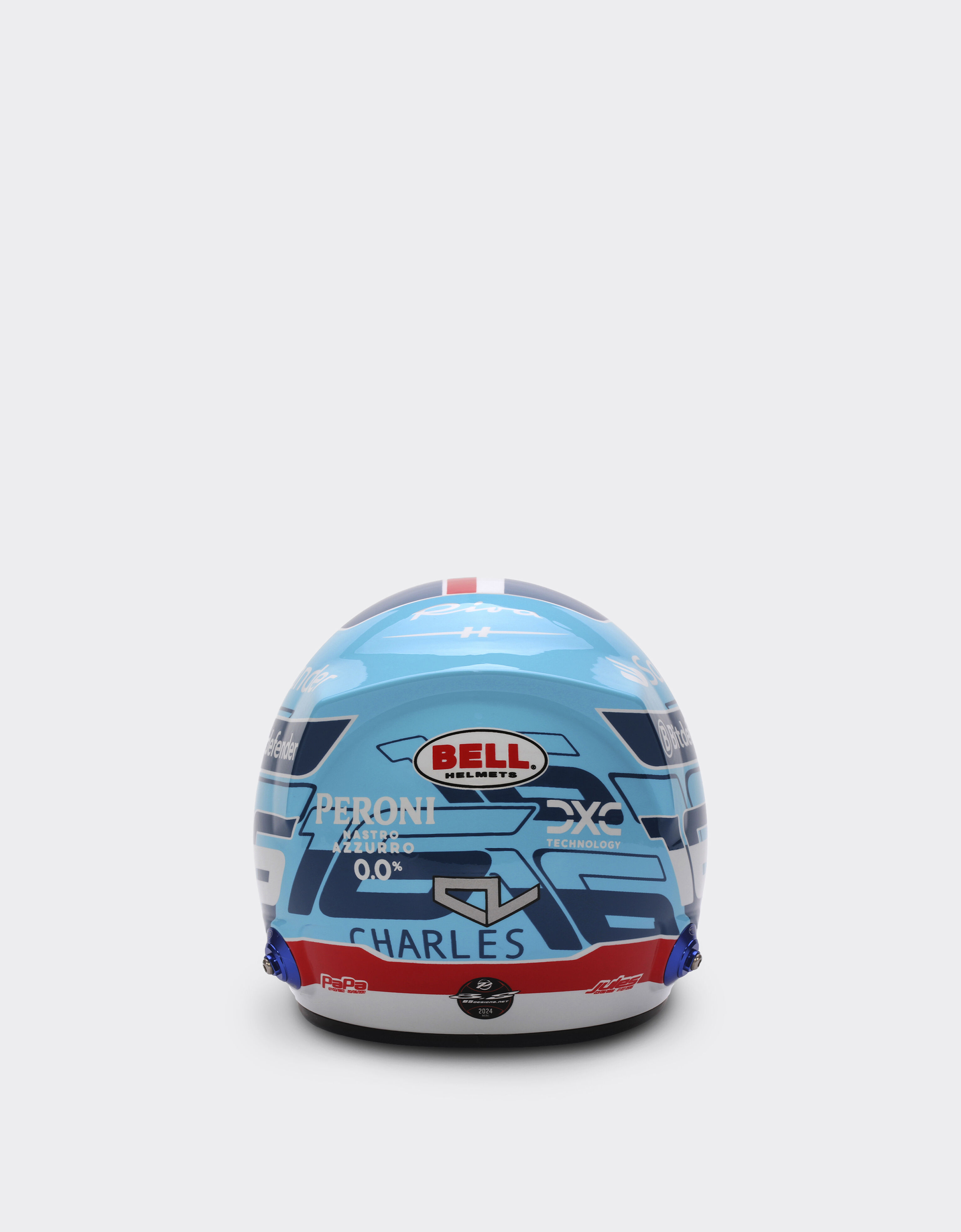 Charles Leclerc Miami 2024 mini F1 helmet | Ferrari® Store