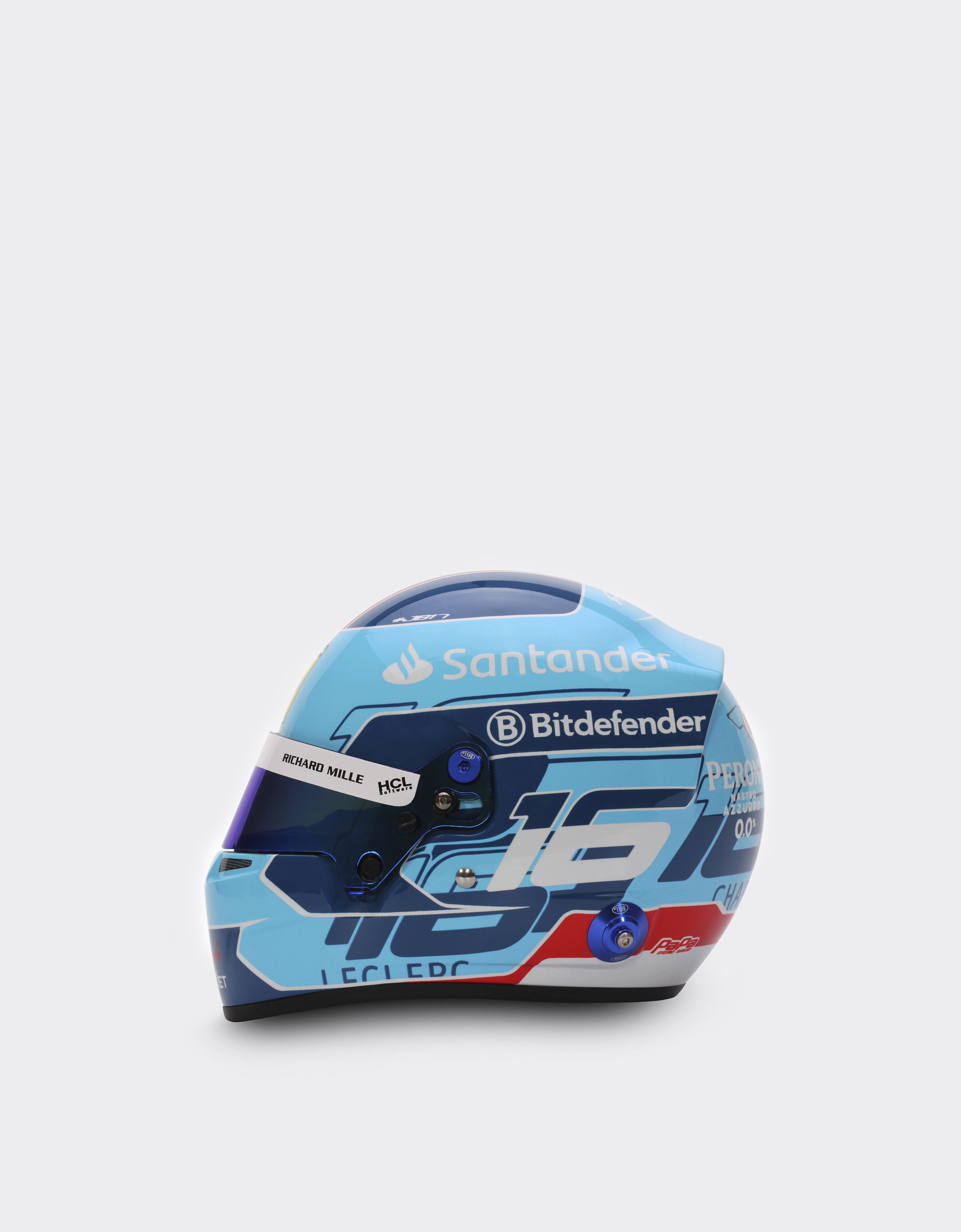 Charles Leclerc Miami 2024 mini F1 helmet | Ferrari® Store
