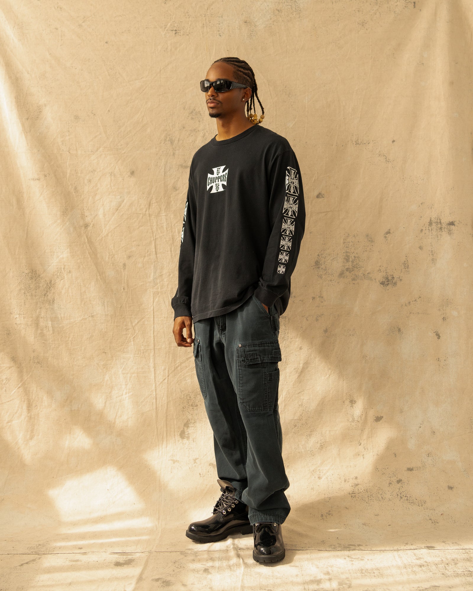 Vintage Y2K West Coast Choppers Longsleeve Black (L) – Stockpile